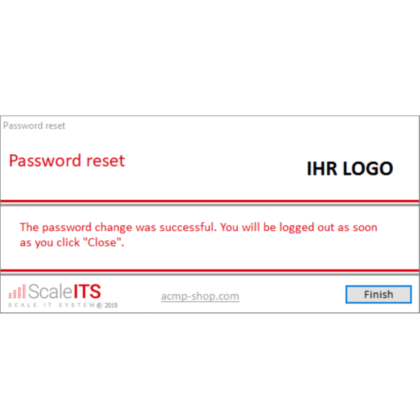ACMP ClientCommand Password Reset